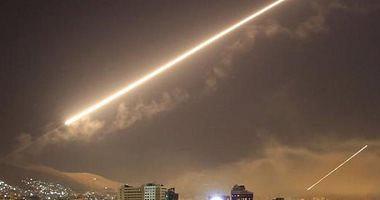 Damascus air defenses deal with an Israeli aggression on the southern region