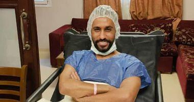 Hossam Ashour is subject to the Sorbat Surgery today in one of the Cairo hospitals