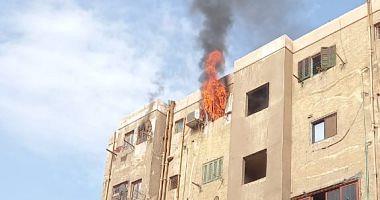 Control of a fire broke out in a residential unit in the West