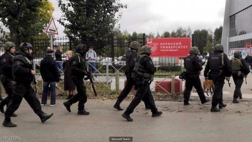 An armed student behind the shooting at the University of Perm Russia