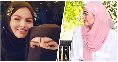Hanadi is a professional wearing the hijab in its new business in cinema and drama pictures