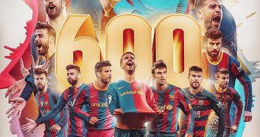 After getting a pique for the match 600 list More 10 players share with Barcelona