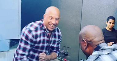 The scenes are gathered by Diesel and Teres Gibson at Fast and Furious 9 Video and Photos
