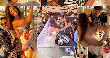 Ghada Wali and Hassan Abu Rous Wedding in the city of Amusement