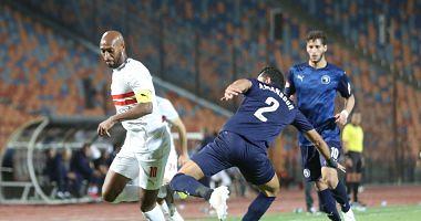 Zizo wastes the chance of tie for Zamalek in front of Pyramids in the 66th minute and pictures