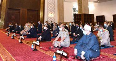 News of Egypt President Sisi performs Eid al Adha prayer in new scholars