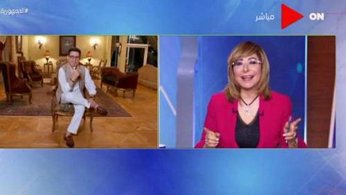 Lamis Al Hadidi flirts Hani Shaker after the new Lok Audience De Jet Menin