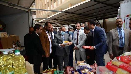 Long live Egypt distribution of 165 tons of food on 15 thousand families in Sohag