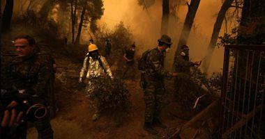 CNN forest fires in Greece natural disaster with unprecedented dimensions