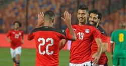 افشه يحرز الهدف الاول لمنتخب مصر فى الدقيقه 4 امام الجابون فيديو