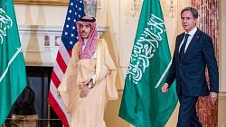 وزير الخارجيه الامريكي تمتلك شراكه قويه مع السعوديه وملتزمون بامنها