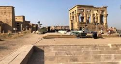 معبد فيله على ضفاف النيل رحله انقاذ الجزيره من الغرق