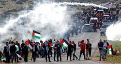 مواجهات بين الفلسطينيين وجنود الاحتلال فى محافظات الضفه الغربيه