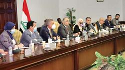 وزير الاتصالات ونظرائه العراقيون يناقشون التعاون في التحول الرقمي والبريدي