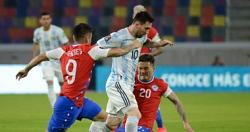هدف يوم الخميس تعادلت الأرجنتين مع تشيلي في تصفيات كأس العالم 2022