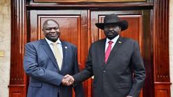 بعد 10 سنوات من النضال رئيس جنوب السودان ونائبه يقتربان من حلم جيش موحد