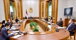 الرئيس السيسى يستقوم بعرض مؤشرات اداء الاقتصاد المصرى