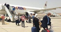 يستقبل مطار مرسى علم 50 رحلة سياحية دولية خلال أسبوع واحد