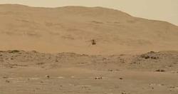 لاول مره تسجيل صوتى لطائره ناسا اثناء تحليقها على سطح المريخ فيديو
