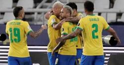 منتخب البرازيل يتدرب على ركلات الترجيح قبل نهائي كوبا امريكا