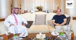 الرئيس السيسي يلتقي ولي العهد السعودي الأمير محمد بن سلمان في شرم الشيخ