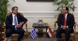 رئيس الوزراء يلتقى نظيره اليونانى والوفد المرافق له صور