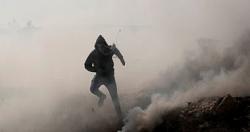 اصابه 37 فلسطينيا بالرصاص والغاز خلال مواجهات مع الاحتلال جنوب نابلس