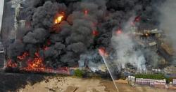 شرطه ابو ظبى تفجيرات صهاريج البترول لم تخلف اضرارا تذكر