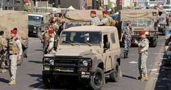 الجيش اللبنانى يالقبض على خزانات لاخفاء المازوت بالبقاع
