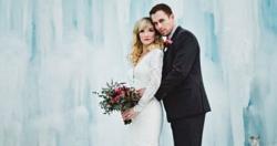 5 نصائح لخيارات فساتين الزفاف فى الشتاء الاكمام الطويله الحل