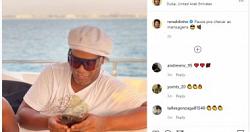 نجم كرة القدم على Instagram علق راموس على استبعاده الاجازة مع رونالدينيو في دبي