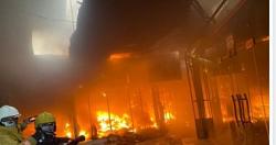 انفجار اسطوانه اوكسجين جراء حريق فى مستشفى ببغداد