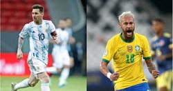 البرازيل ضد vs vs الارجنتين اقامه نهائي كوبا امريكا بحضور 7200 مشجع