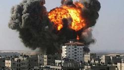الصحه الفلسطينيه 10 شهداء جراء القصف الاسرائيلي على غزه و55 مصابا