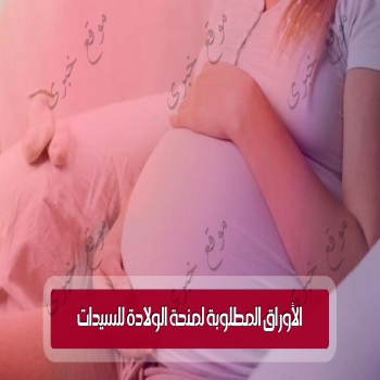 الأوراق المطلوبة لمنحة الولادة للسيدات العاملات مع أجر 3 أشهر