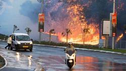 انفجار كبير جراء حريق في مجمع لـ جراجات السيارات جنوب اسرائيل