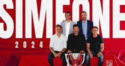 اتلتيكو مدريد يمدد عقد سيميونى رسميا حتى 2024