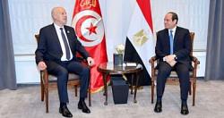 الرئيس السيسي يؤكد استمرار دعمه للإجراءات التي يتخذها كيث سعيد لتحقيق الاستقرار في تونس