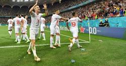 سويسرا تطيح بمنتخب فرنسا خارج يورو 2021 في مفاجاه مدويه فيديو